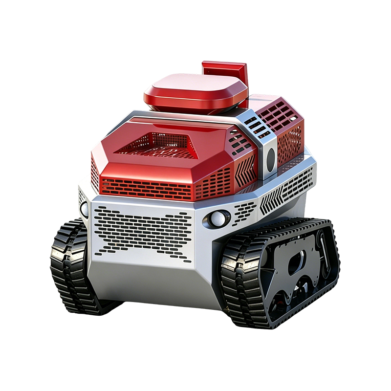 Robot inteligent de drenaj compact pe șenile (600 m³/h)