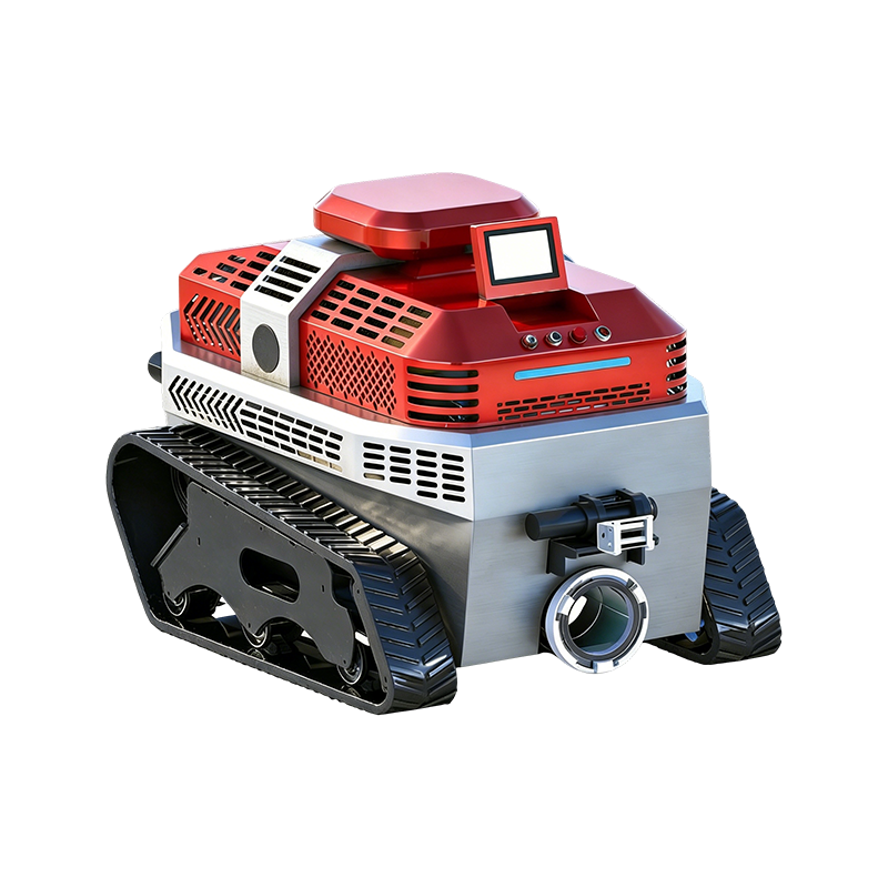 Robot inteligent de drenaj compact pe șenile (600 m³/h)