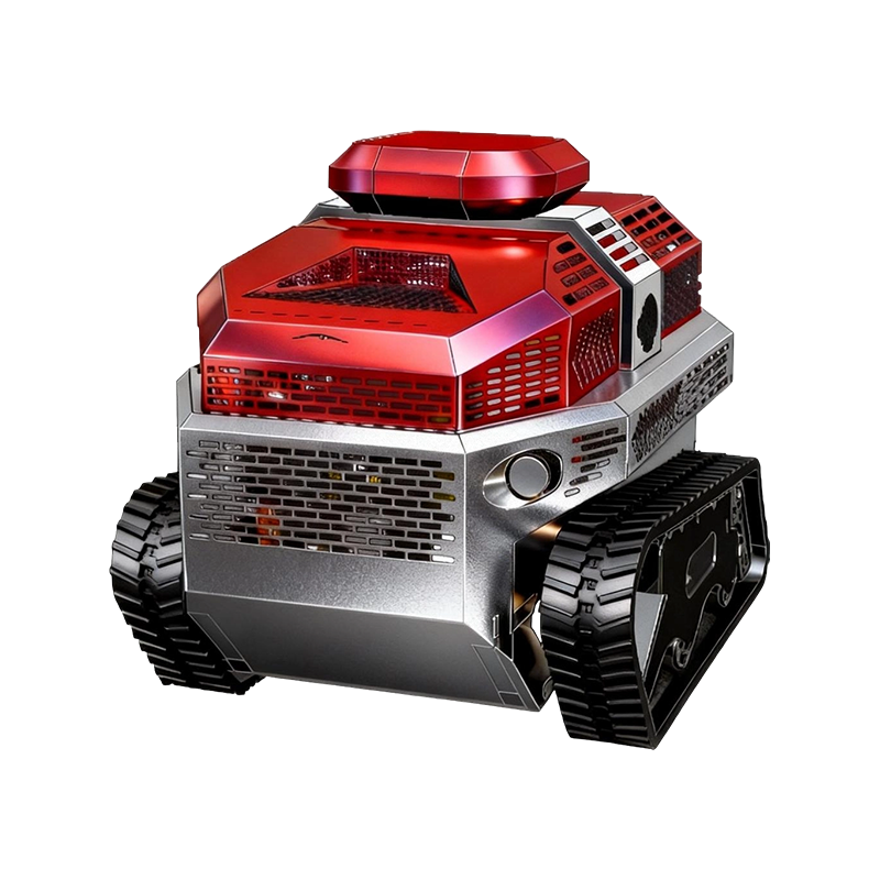 Robot inteligent de drenaj compact pe șenile (600 m³/h)